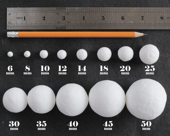 100 x 30 mm bolas de algodón 