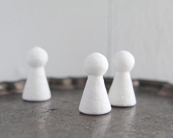 spun cotton peg dolls