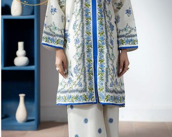 Premium Silk Grip 2 Piece for Women, Smooth Fabric Shirt & Trouser, Ready to Wear Outfit, wedding dress, indian dress, salwar kameez