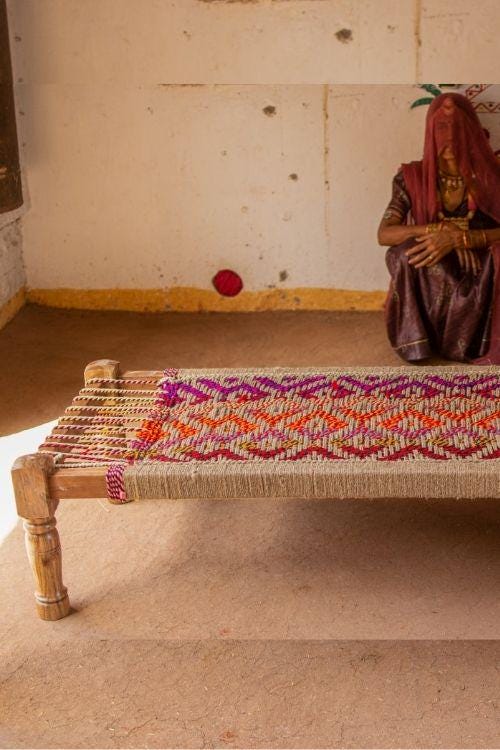 Indian Charpai | Indian Wood Charpai | Indian Wood Hand Made Charpai |