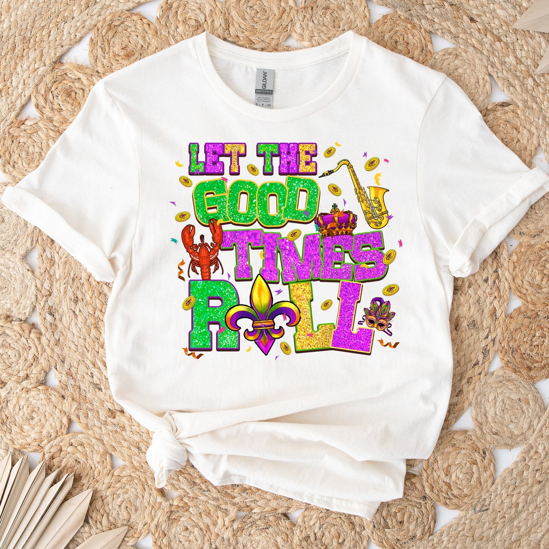 fun mardi gras t shirt