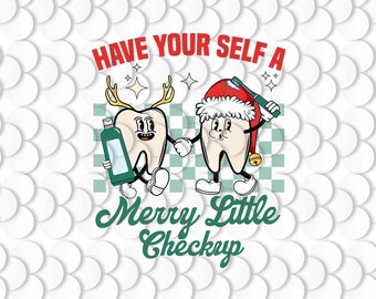 Merry Christmas PNG For Sublimation Dental Christmas Png Happy Holiday Xmas Gift For Dentist Office Holiday Png, Dental Hygienist Xmas Png