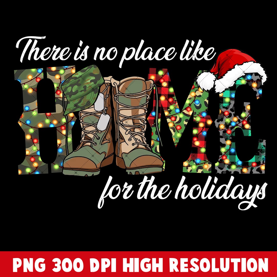 Army Christmas PNG for Sublimation Army Veteran Flag Png Happy Holiday