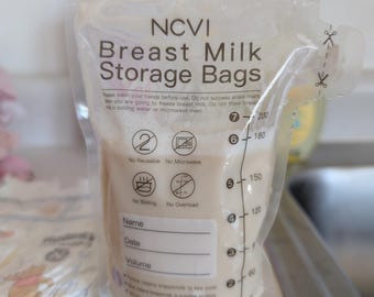 Fake Breast Milk in Bag | Reborn Doll Prop – Pour into Bottle or Use with Optional Add-On Bottle