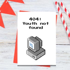 Grappige afdrukbare verjaardagskaart | Oud worden is een grap | Digitale download | Sarcastische wenskaart | Ontwerp voor- en achterkant