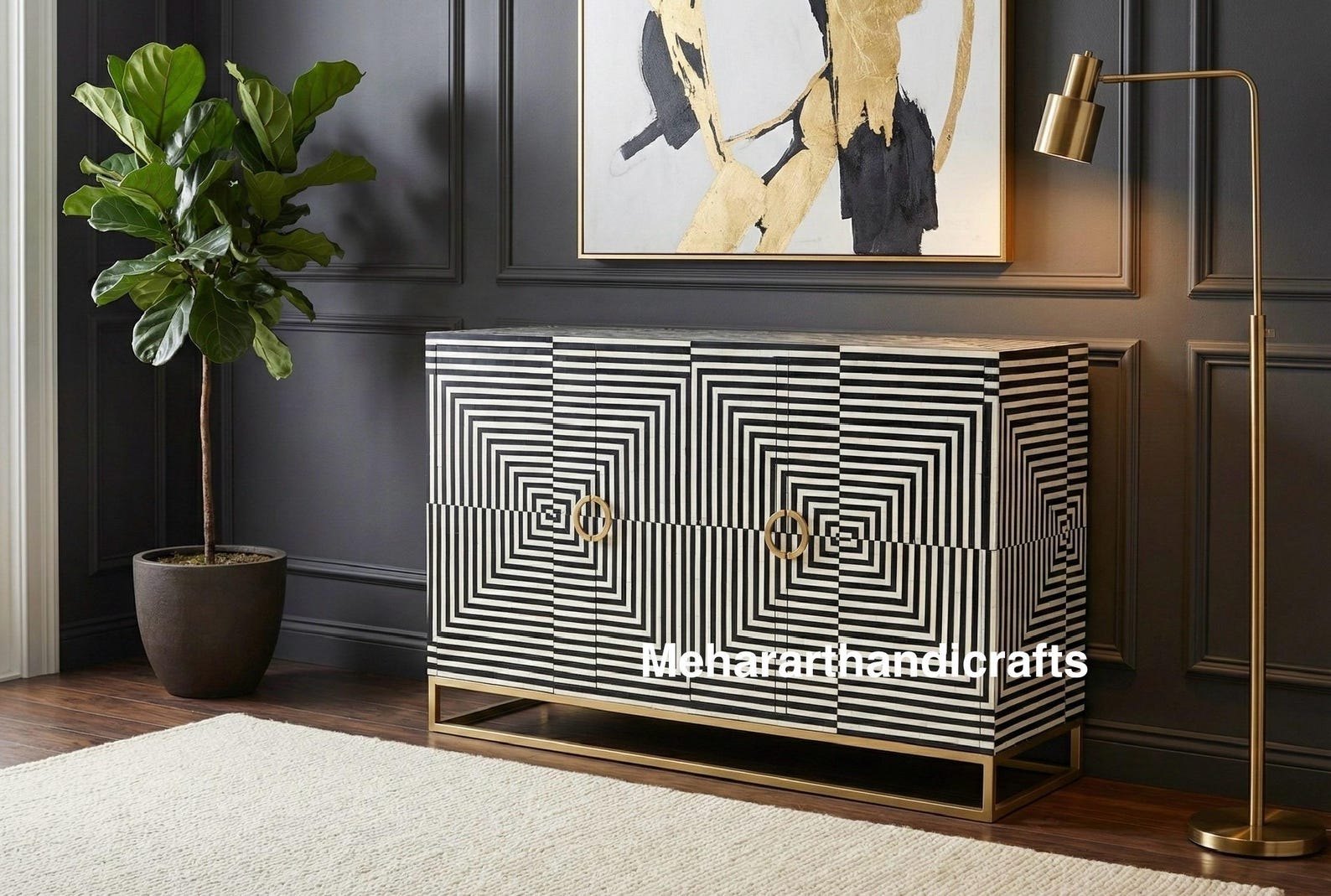 Illusion Cabinet Storage Living Room