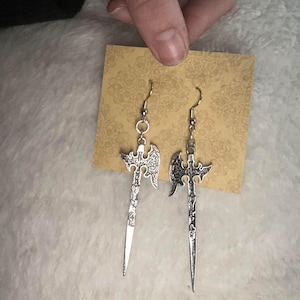 Axe Earrings