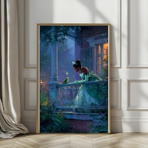 Princess Frog Lamp - Etsy