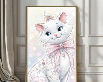Aristocats Prints - Set of 6 Physical Posters - Nursery Wall Art