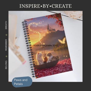 Bloemblaadjes en poten - romantisch kattendagboek | Heirloom Love Notebook