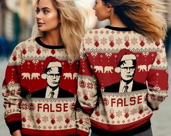 The Office Stanley Hudson Ugly Sweater I Lost Your Christmas