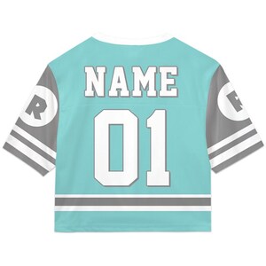 Super Mario Croptop Football Jersey, Disneyland Rosalina Football Jersey, Mario Movie Shirt, Epic Universe Mario Group Shirt -5 afbeelding 2