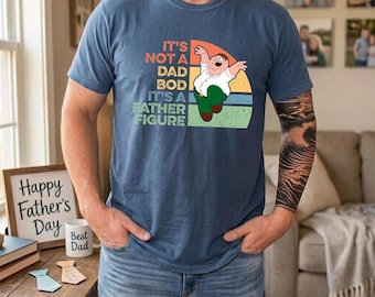 Divertida camiseta "No es un cuerpo de papá, es un padre", regalo del Día del Padre de Peter Griffin 2026, camiseta con el lema "Dad Bod", camiseta vintage con la figura paterna.