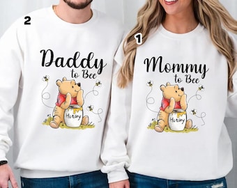 Winnie The Pooh Mommy To Bee Shirt Pooh Bear Daddy To Bee Shirt Disneyland Dad Mom Shirt Disneyland Family Matching Shirt Mother Day Gift