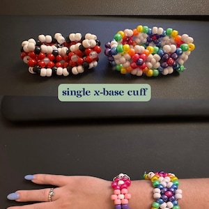 Custom Kandi Pony Bead Cuff- Multiple Design Options!!