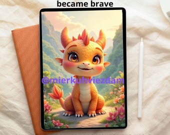 Flinko the Brave Dragon: Kids' Bedtime Story About Courage (PDF Download)