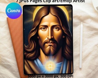 Holy family art print Nativity family Geligious Holiday Art Commercial Use Virgin Mary with Baby Jesus Angels Clip Art JPG Printable Bible
