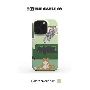 Funda Magsafe para iPhone 16, 15, 14 Plus, Pro Max, 13 y 12 Mini - Home Sweet Meow / carga inalámbrica