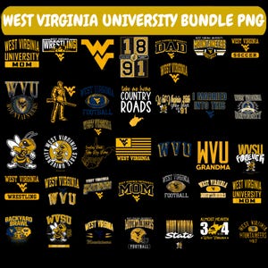 T-shirt Décolleté V IZOD West Virginia University - Taille S Bleu - Occasion Très Bon état
