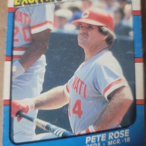 Pete Rose Cincinnati Reds Card
