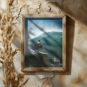 Stussy Surfing Poster im Format 3:4