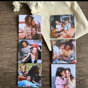 Custom Fridge Magnets: 2x2 Personalized Photo Prints