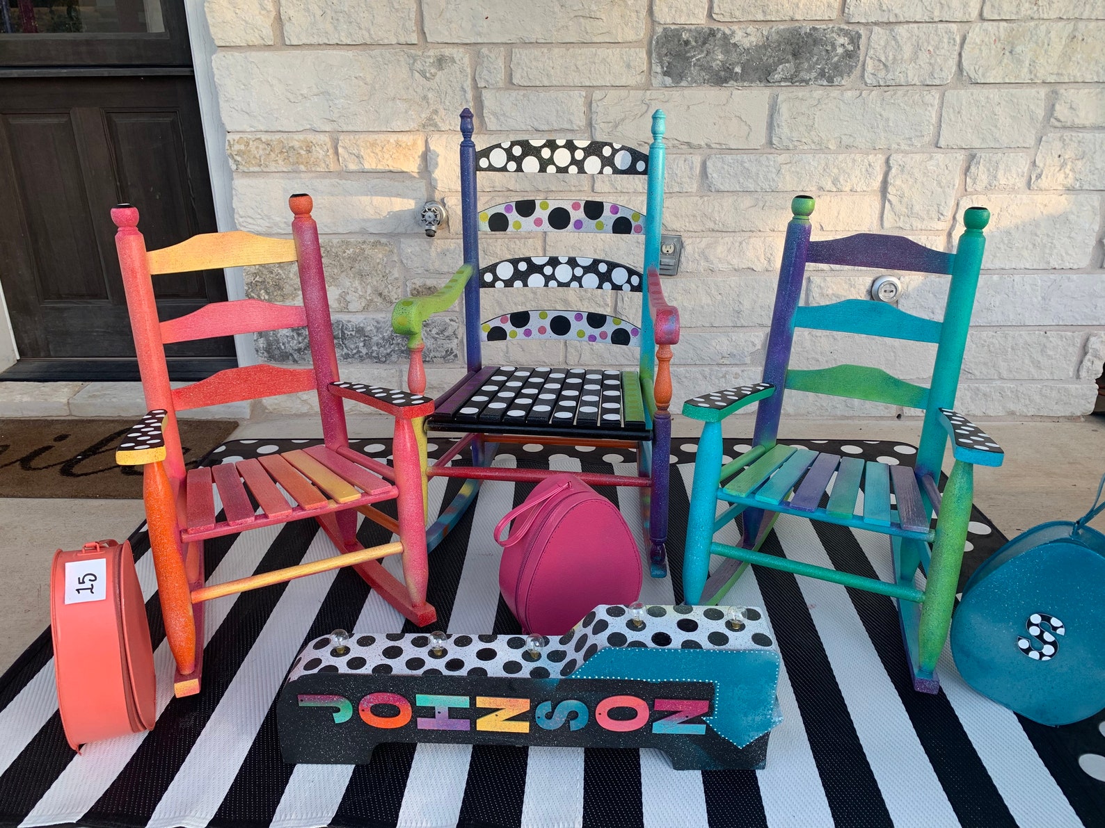 Send Me Your Child Size Rocking Chair This is the Artwork Fee - Etsy