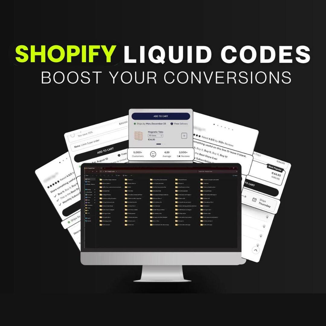 150+ Shopify Ultimate Liquid Codes | Copy Paste Codes for Increased ...