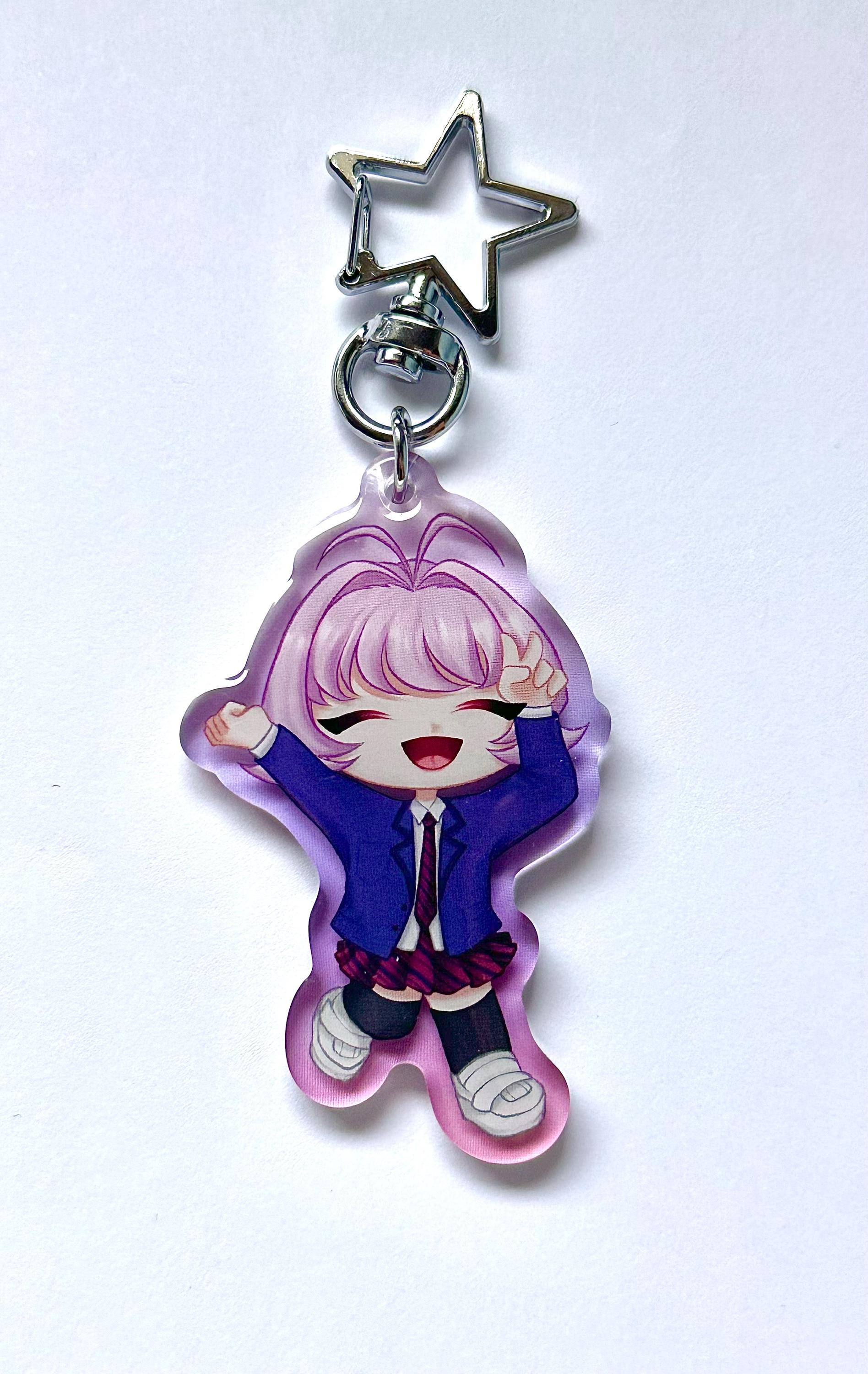 Najimi Osana Double Sided 2.5 Inch Acrylic Keychain | Komi Can't