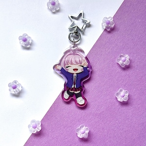 Najimi Osana Double Sided 2.5 Inch Acrylic Keychain | Komi Can't