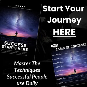 Personal Development eBook PDF Digital Download Self Improvement Goal Setting Productivity Workbook Personal Growth Book Goals Self Help