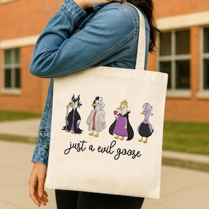 Just a Evil Goose Embroidery Designs, Halloween Goose Embroidery, Villains Machine Embroidery, Goose Embroidery, 6 size embroidery download