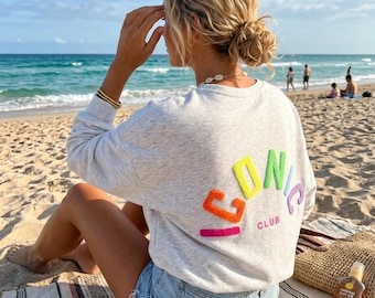 Sweat tendance inscription ICONIC trendy