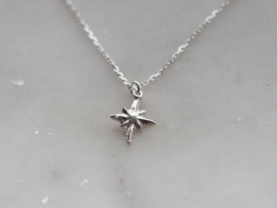 Mini Star Charm Necklace - Etsy
