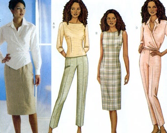 Butterick 6411 Sewing Pattern for Misses' Dress Uncut - Etsy