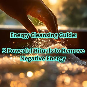 Energy Cleansing Guide: 3 Powerful Rituals to Remove Negative Energy