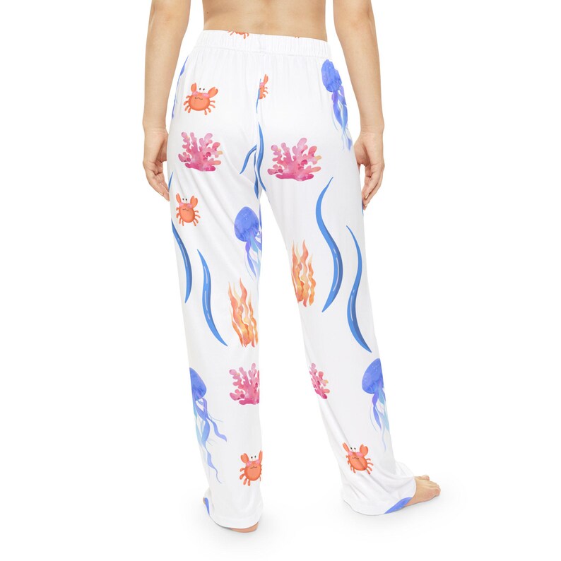 Coastal Jellyfish Pajama Pants | Ocean Lounge Beachy Sleepwear image 5