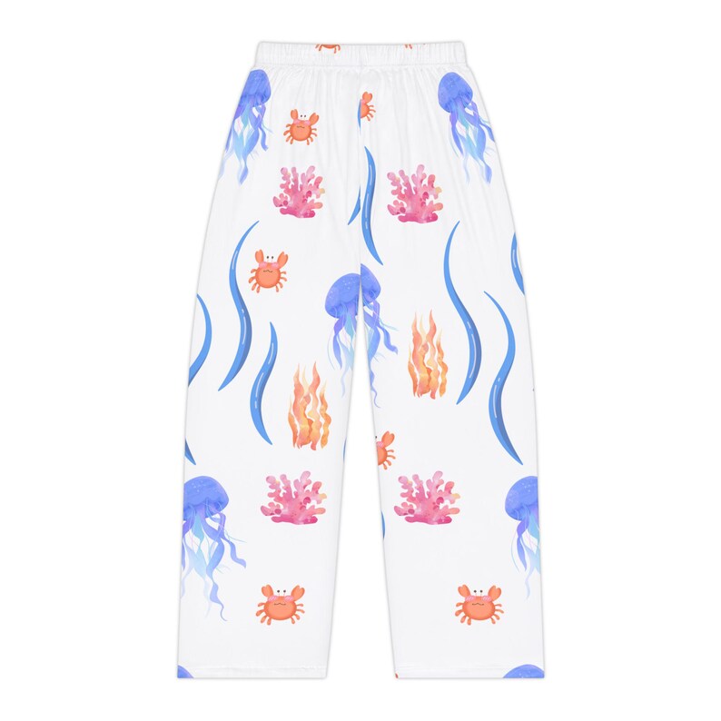 Coastal Jellyfish Pajama Pants | Ocean Lounge Beachy Sleepwear image 3
