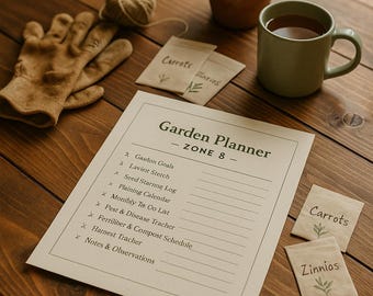 planejador de jardim em PDF