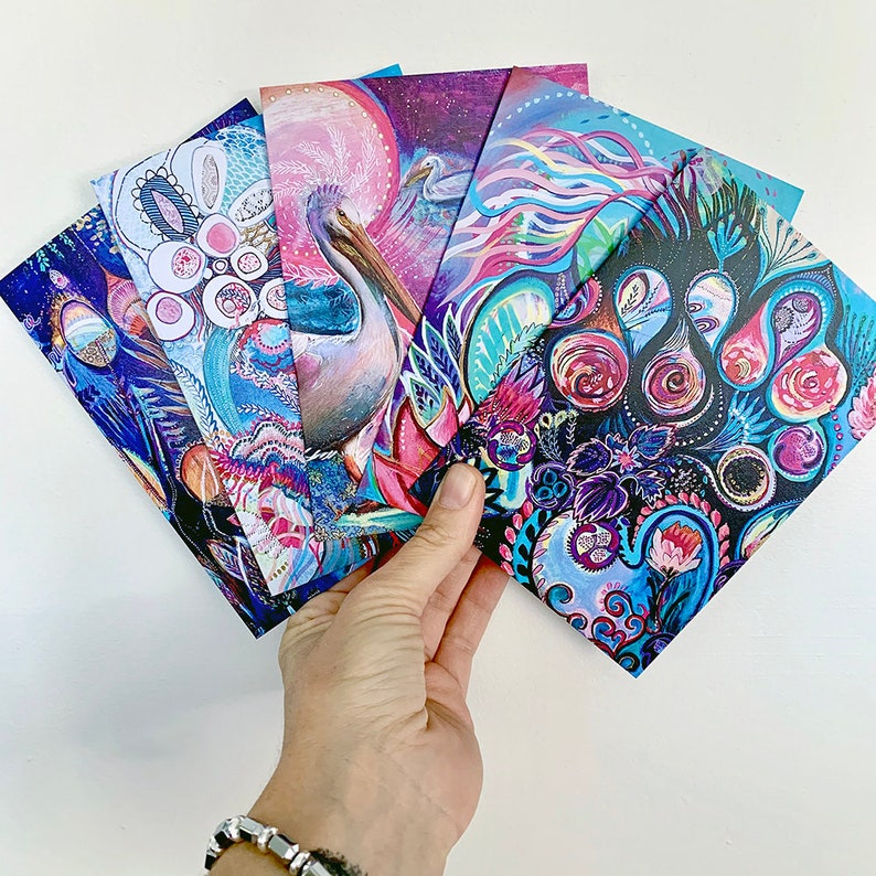 Water edition Greeting card set