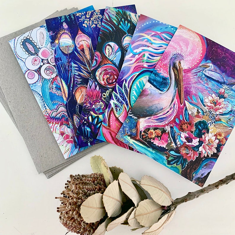 Water edition Greeting card set