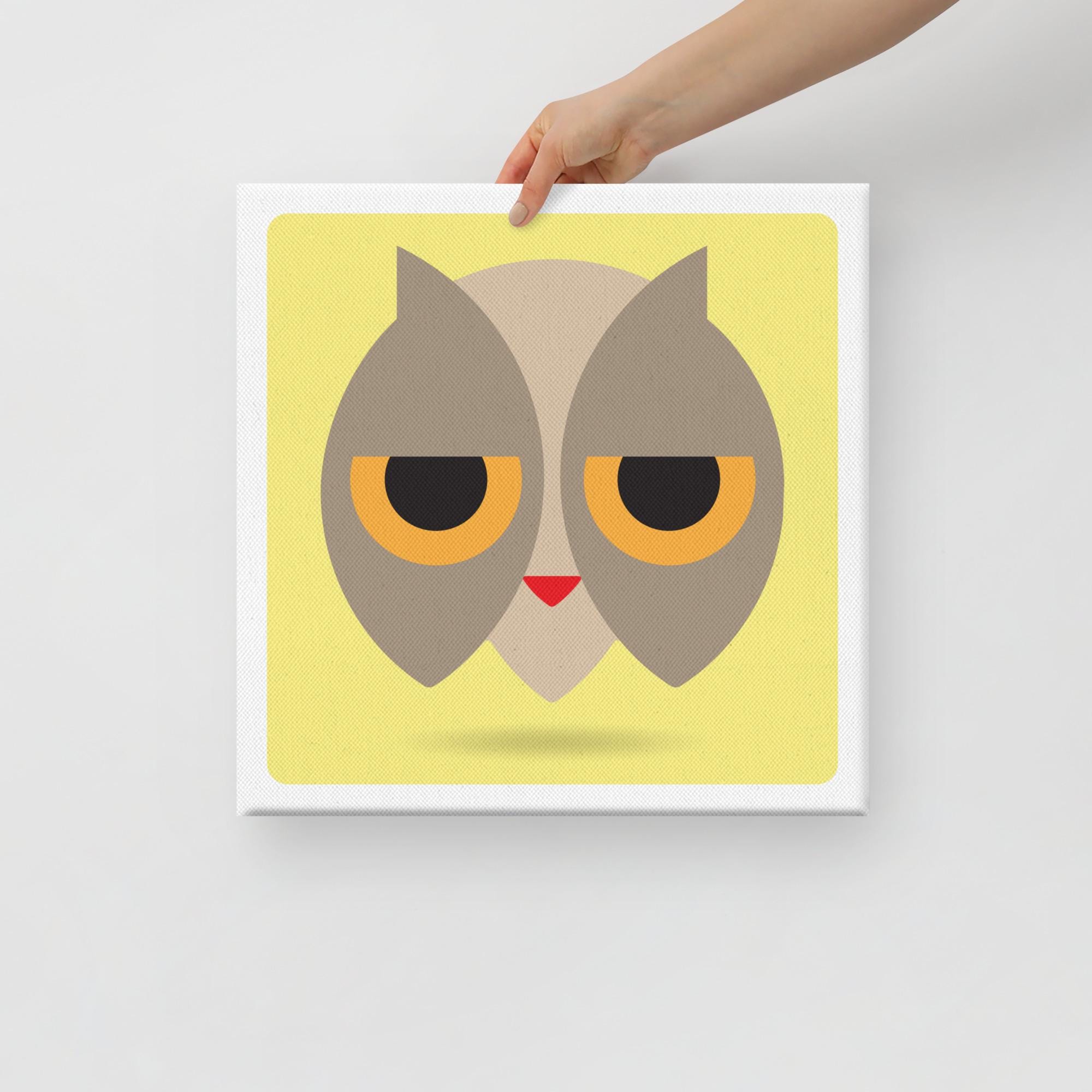 little owl companion canvas™
