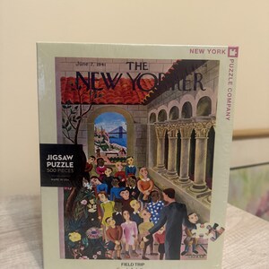 New York Puzzle Company – „Wycieczka terenowa” – układanka z 500 elementów