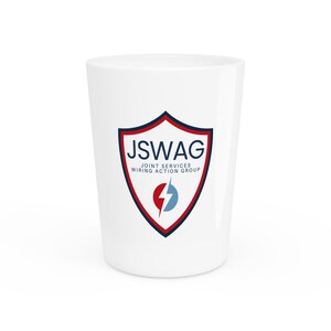 JSWAG Shot Glass for Celebrations, Party Favor, Gift Idea, Barware, Unique Drinkware