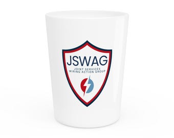 JSWAG Shot Glass for Celebrations, Party Favor, Gift Idea, Barware, Unique Drinkware