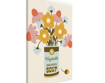 Soup Can Still Life Canvas