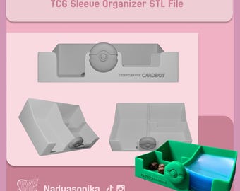 TCG Sleeve Organizer STL File