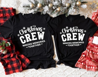 Christmas Crew 2025 Shirt, Family Christmas 2025 Shirt, Family Matching Christmas Tshirt, Christmas Couple Matching Shirt, Christmas Gift