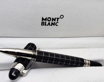 Montblanc Star walker Black Ink Roller Black Ball Pen Refurbished