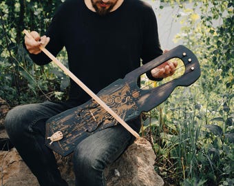 Tagelharpa Classic Fenrir, Bow lyre, medieval music